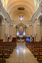 Crecchio, Abruzzo. Parish Church of the Most Holy Savior