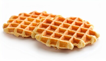 Golden Brown Crispy Waffles, Delicious Breakfast Treat