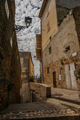 Grottammare, Marche. Spectacular glimpses, views and summer panoramas.