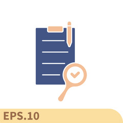 audit icons  symbol vector elements for infographic web