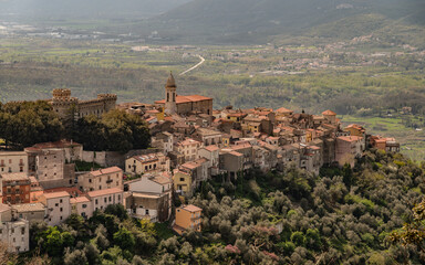 Monteroduni, Molise. Spectacular spring views