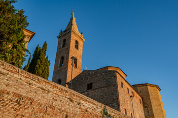Ripatransone, Marche. Spectacular summer views