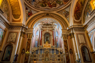 Sant’Elena Sannita, Molise, Italy. Church of St. Michael the Archangel