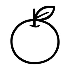 Colorful Fruit Icon Set – Flat Style Vector Illustration