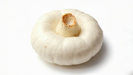 Fresh White Mushroom Isolated on White Background for Culinary Use
