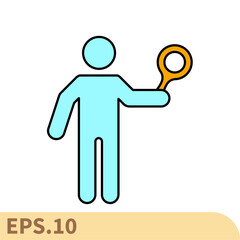inspection icons  symbol vector elements for infographic web
