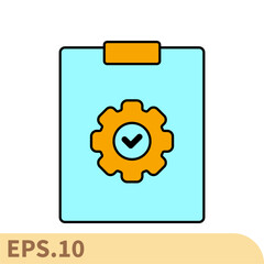 specification icons  symbol vector elements for infographic web