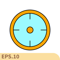 precision icons  symbol vector elements for infographic web
