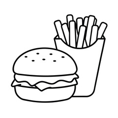 Continuous Line Drawing of Elegant Table Setting with Cutlery

