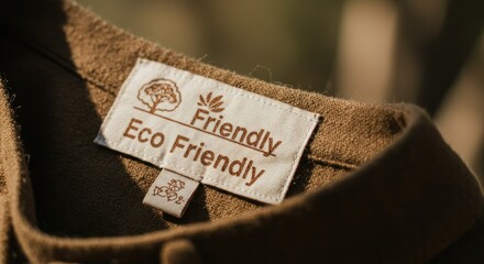 Vintage clothing label detail