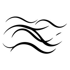 Abstract Swirl Design: Graceful, flowing lines and curves intertwine in this abstract design, creating a sense of motion and elegance. A perfect addition for a modern aesthetic. 