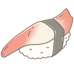 Horse mackerel sushi