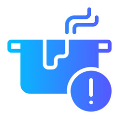 cooking gradient icon