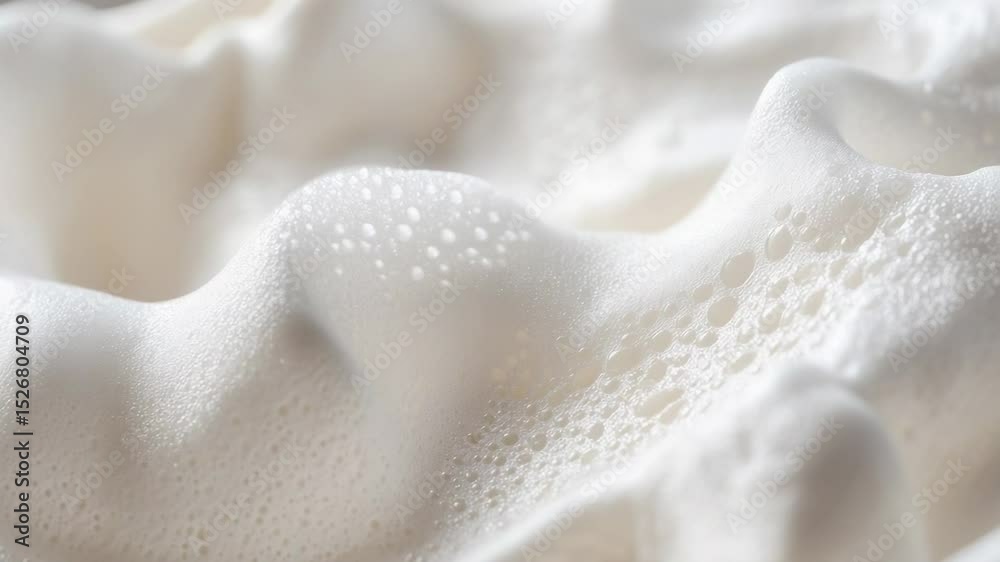 Poster a close-up view of a white cloth, useful for representing purity, innocence, or simplicity in variou