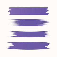 Vector Editable Stroke for download | Paint brush Stroke Royalty free