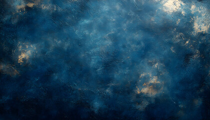 Fototapeta premium dark blue grungy distressed canvas bacground