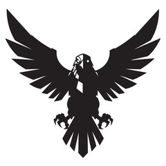 Majestic Eagle Silhouette A Powerful Symbol of Freedom and Strength