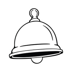 Continuous Line Drawing of Elegant Table Setting with Cutlery

