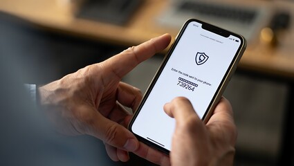 man using tablet computer