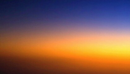 Gradient Sunset Sky View