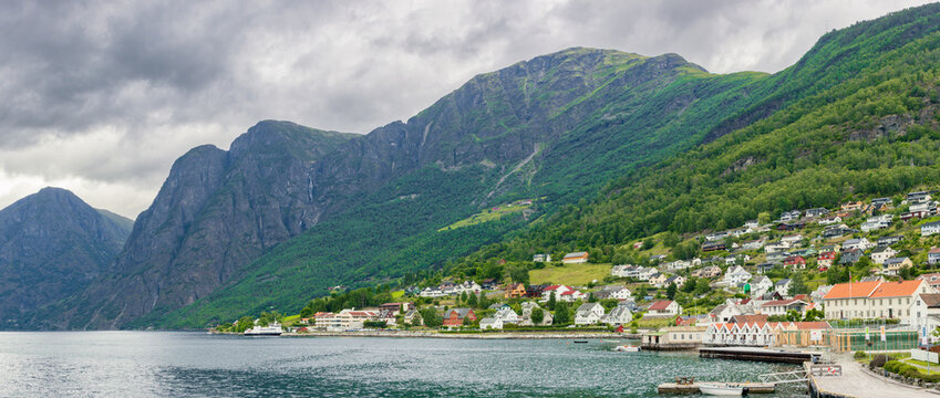 Views from the cruise that goes from Flam to Gudvangen (Norway)