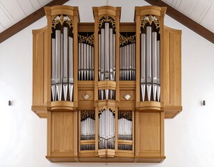 Large church pipe organ (3)