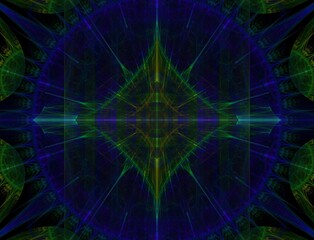 Imaginatory fractal abstract background Image
