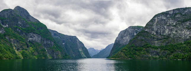 Views from the cruise that goes from Flam to Gudvangen (Norway)