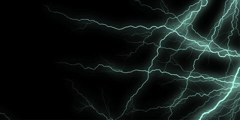 Mountainous Cumulus Clouds Boiling in the Summer Sky. White cloudiness, mist or smog overlay backgrounds. Lightning Effect Overlay, Isolated Electric Thunderstorm Bolt Strikes on Dark Night Sky Bg. 