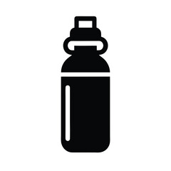 Water Bottle Icon Vector Illustration