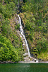 Views from the cruise that goes from Flam to Gudvangen (Norway)