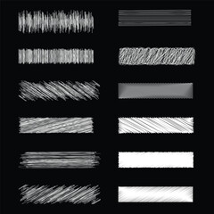Vector Editable Stroke for download | Paint brush Stroke Royalty free