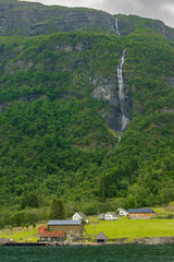 Views from the cruise that goes from Flam to Gudvangen (Norway)