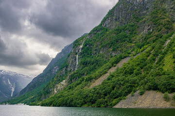 Views from the cruise that goes from Flam to Gudvangen (Norway)