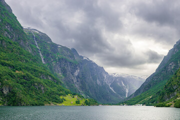Views from the cruise that goes from Flam to Gudvangen (Norway)