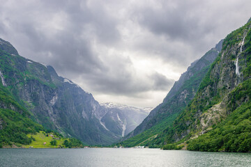 Views from the cruise that goes from Flam to Gudvangen (Norway)