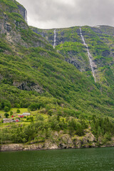 Views from the cruise that goes from Flam to Gudvangen (Norway)