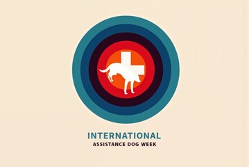 Obraz premium international dog show logo