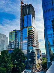 1072 West Peachtree Tower Under Construction In Midtown Atlanta