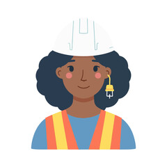 illustration design of an electrical engineer