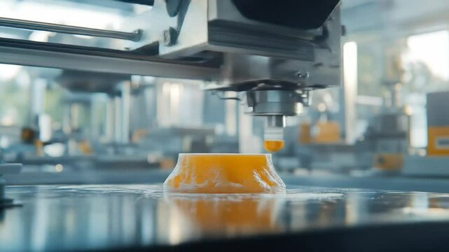 Robotic arm layering gel prototype