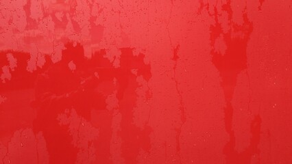 Obraz premium Wet red plastic surface with a textured finish in an abstract style