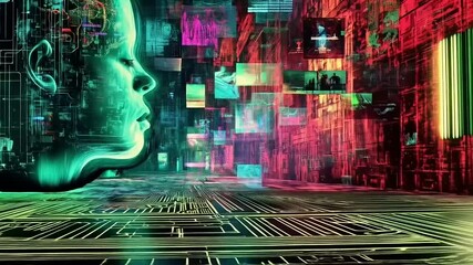 Artificial intelligence network connections, future technology abstract concept - Powered by Adobe