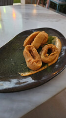 Crispy Fried Calamari Recipe - mediterranean food
