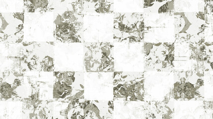 abstract black and white pattern made of squares, monotype, pattern