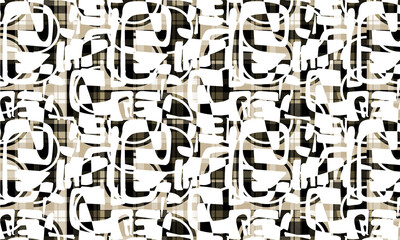abstract seamless pattern