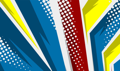 abstract thick strip background sports theme design © mesym