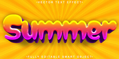  Summer Tropic Beach Sun Warm Vacation Fully Editable Smart Object Text Effect