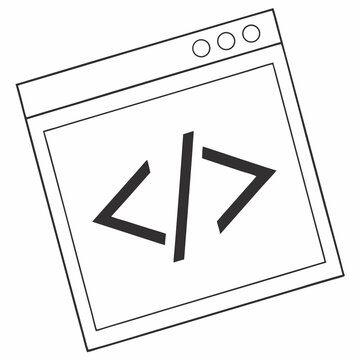 Web development code browser window design