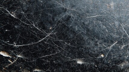 Dark surface displays scratches and imperfections. Abstract background, damaged, texture, grunge.